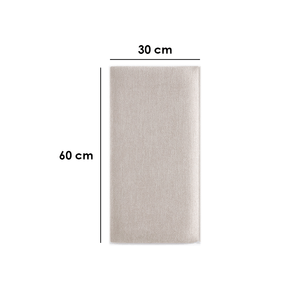 Cabeceira Modular de Boucle Solteiro 4 Modulos de 30X60  Cm Areia - Cm36sl145 - Bela Arte