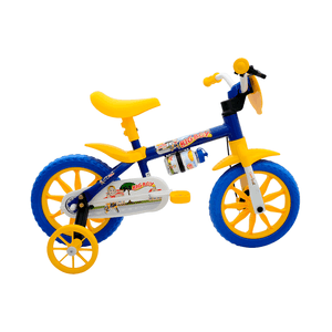 Bicicleta Infantil Feminina com Rodinhas Aro 12 Big Boy - 110586 - Cairu