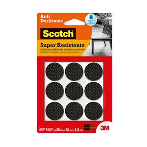 Protetor Anti Risco Redondo G Preto - Hb004262869 - Scotch 3M