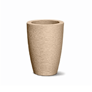 Vaso Grafiato Conico 65Cm Areia - 7300165-19 - Nutriplan