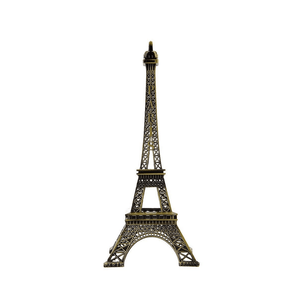 Miniatura Decoração Metal Torre Eiffel 13Cm - 24185 - Nataluz