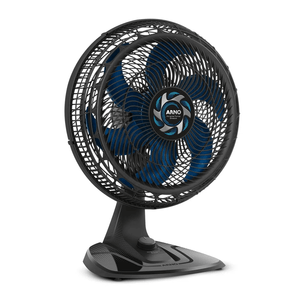 Ventilador de Mesa Arno Xtreme Force Vb40 40Cm com 3 Velocidades e 6 Pás Preto - 2720016648 - Arno