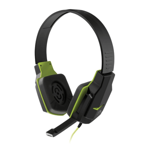 Headset Gamer Multilaser Earpad de Silicone P2 Preto e Verde - Ph146 - Multilaser